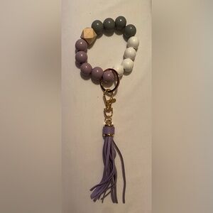 New bracelet keychain with tassel